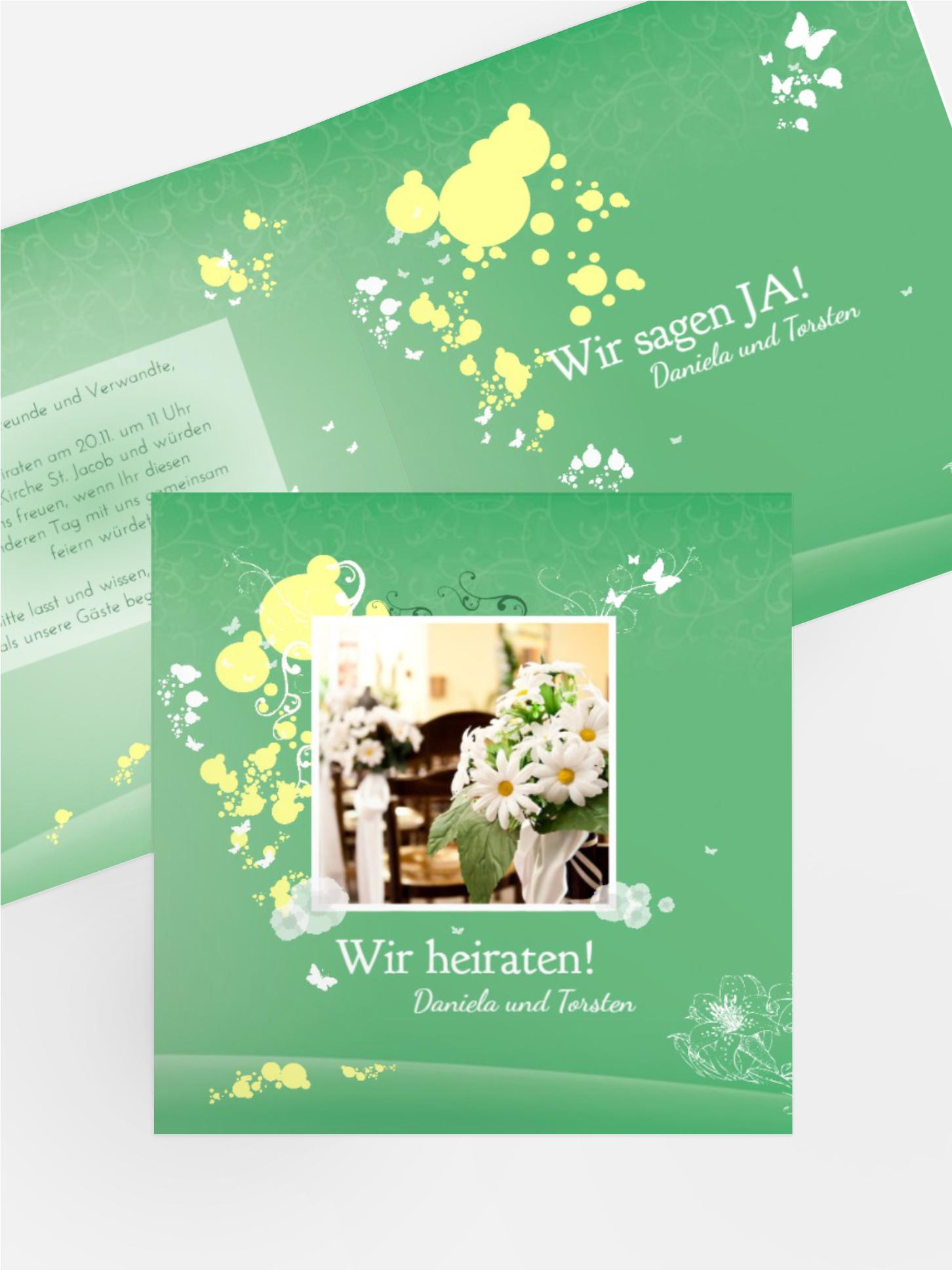 Einladung zur Hochzeit Dream