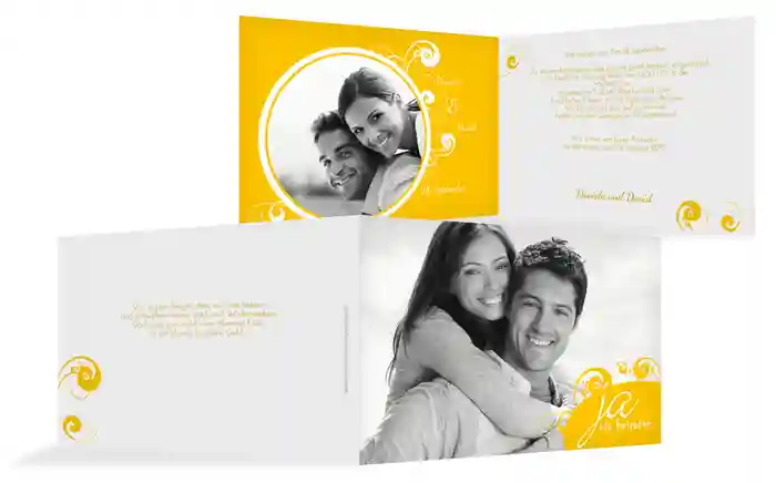 Hochzeitseinladung Squiggle Chubby Hochzeitseinladung Squiggle Chubby