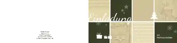Foto Weihnachtseinladung Frohes Fest