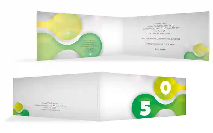 Geburtstagskarte Highlight 50