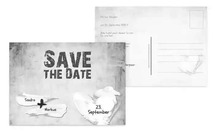 Save the Date Du+Ich=Liebe