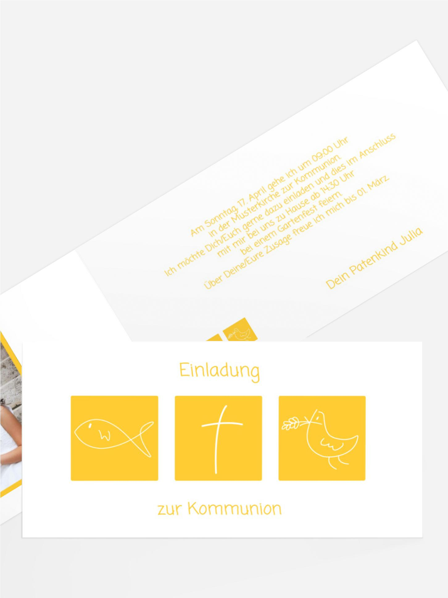 Einladungskarte Kommunion_Triple
