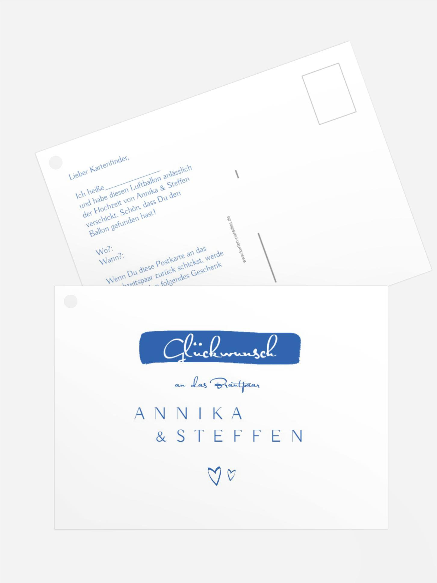 Ballonflugkarte Buchstabenrätsel