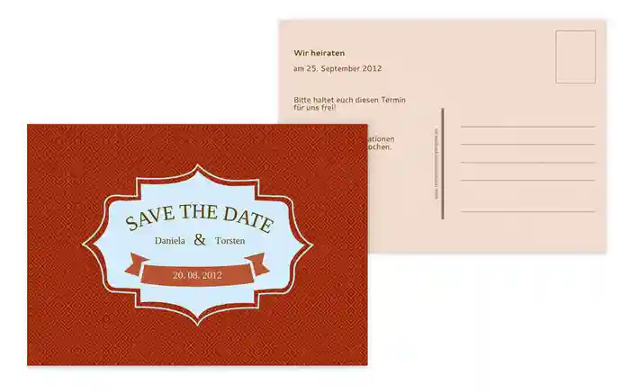 Save the Date Harmonie Save the Date Harmonie