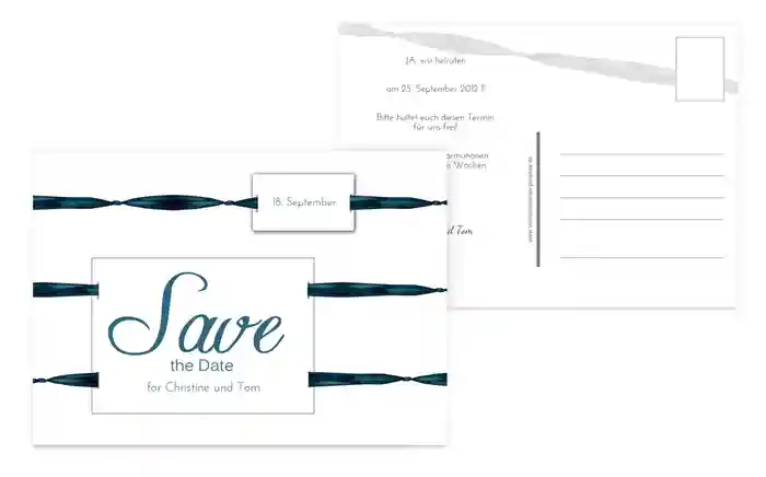 Save the Date Loop Label Save the Date Loop Label