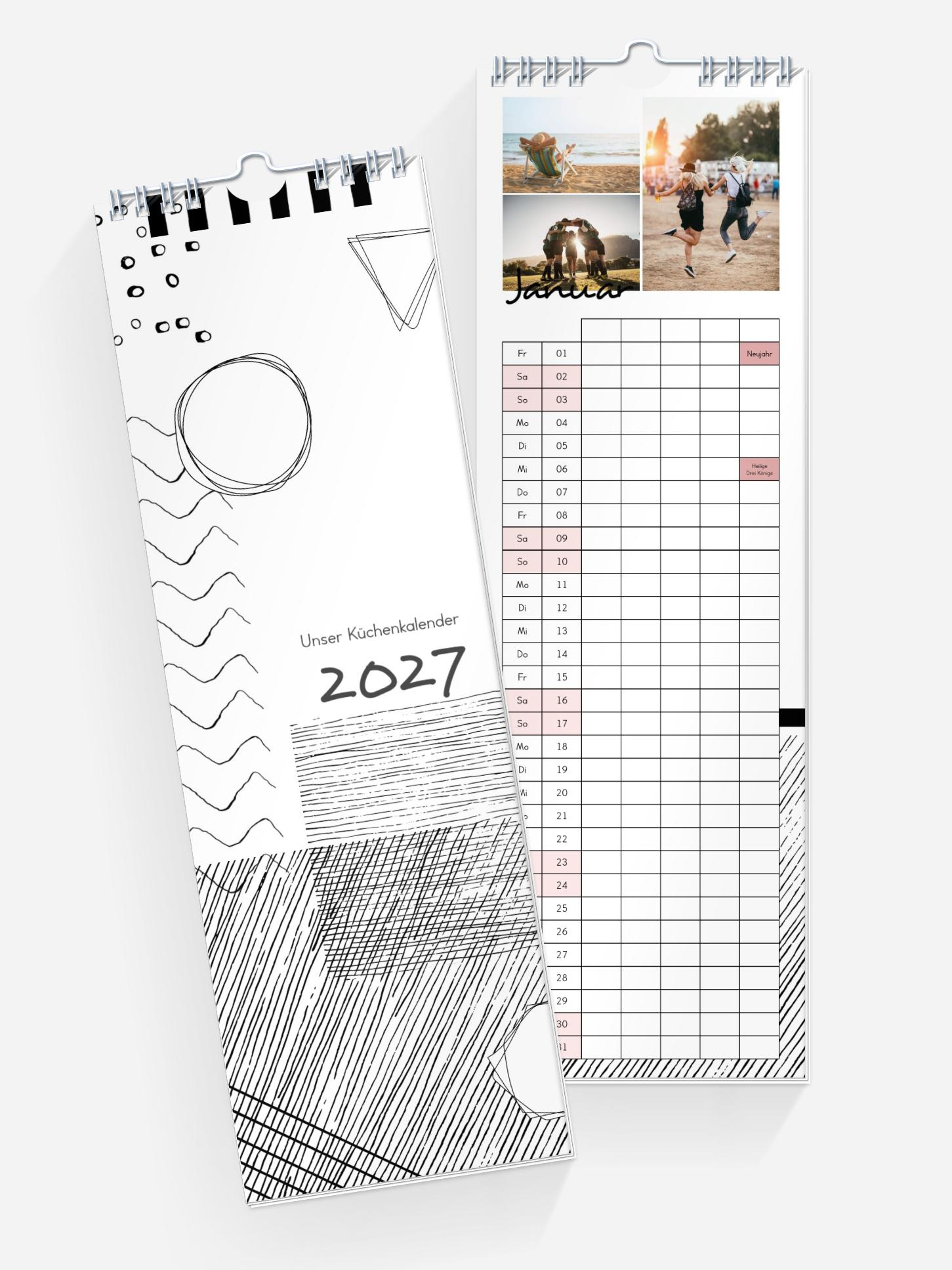 Familienkalender simple thing