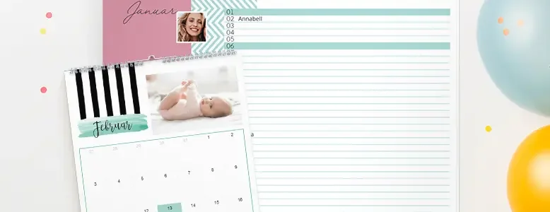 Geburtstagskalender immerwährend selbst gestalten