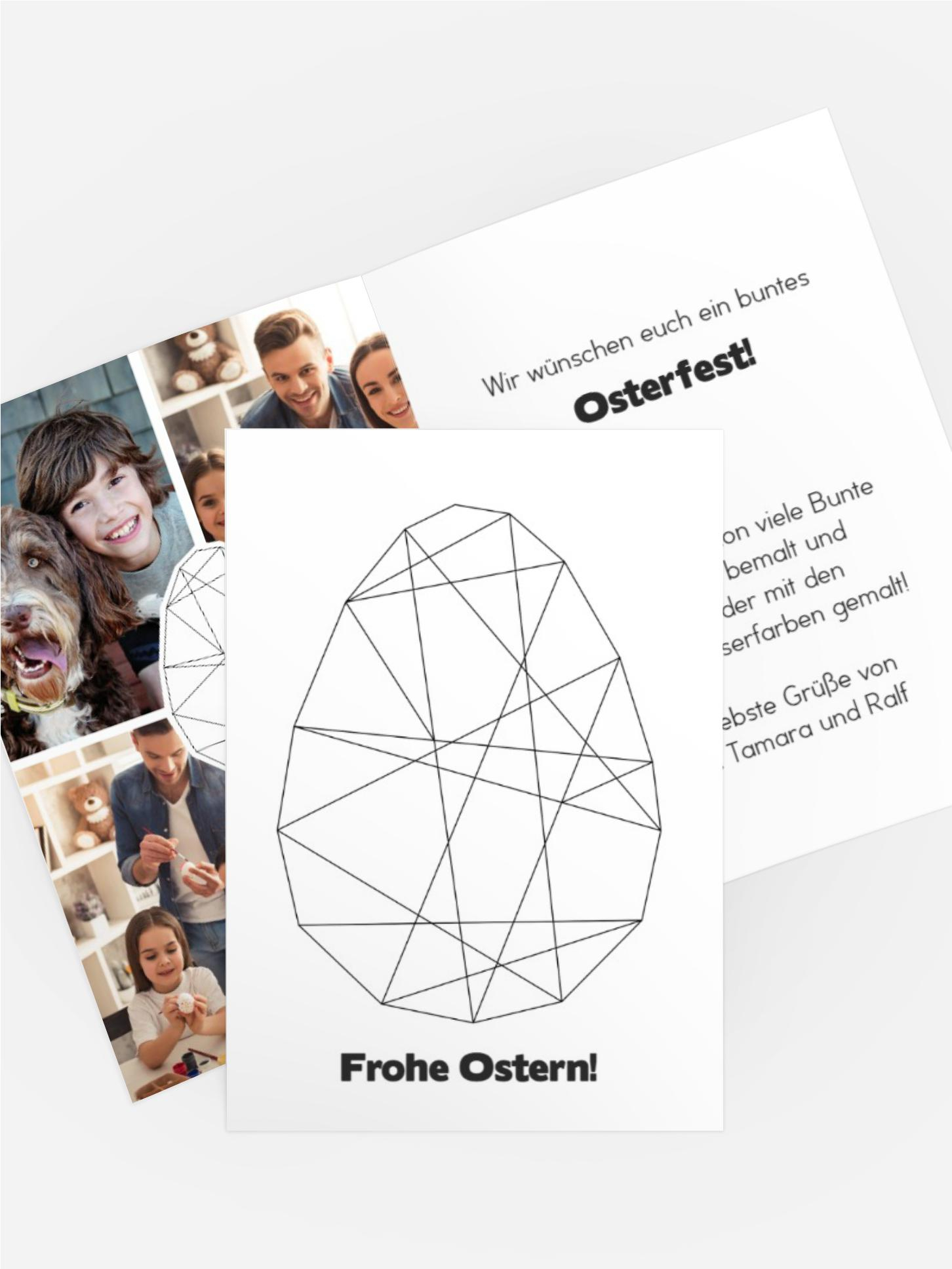 Osterkarte Geoei