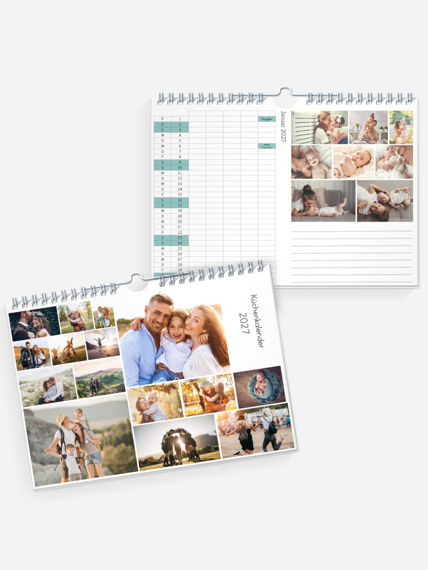 Küchenkalender Mosaik Küchenkalender Mosaik