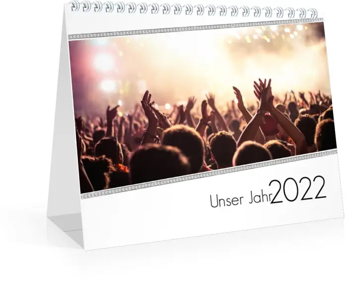 Wochen-Tischkalender Blanko Ethnoschick