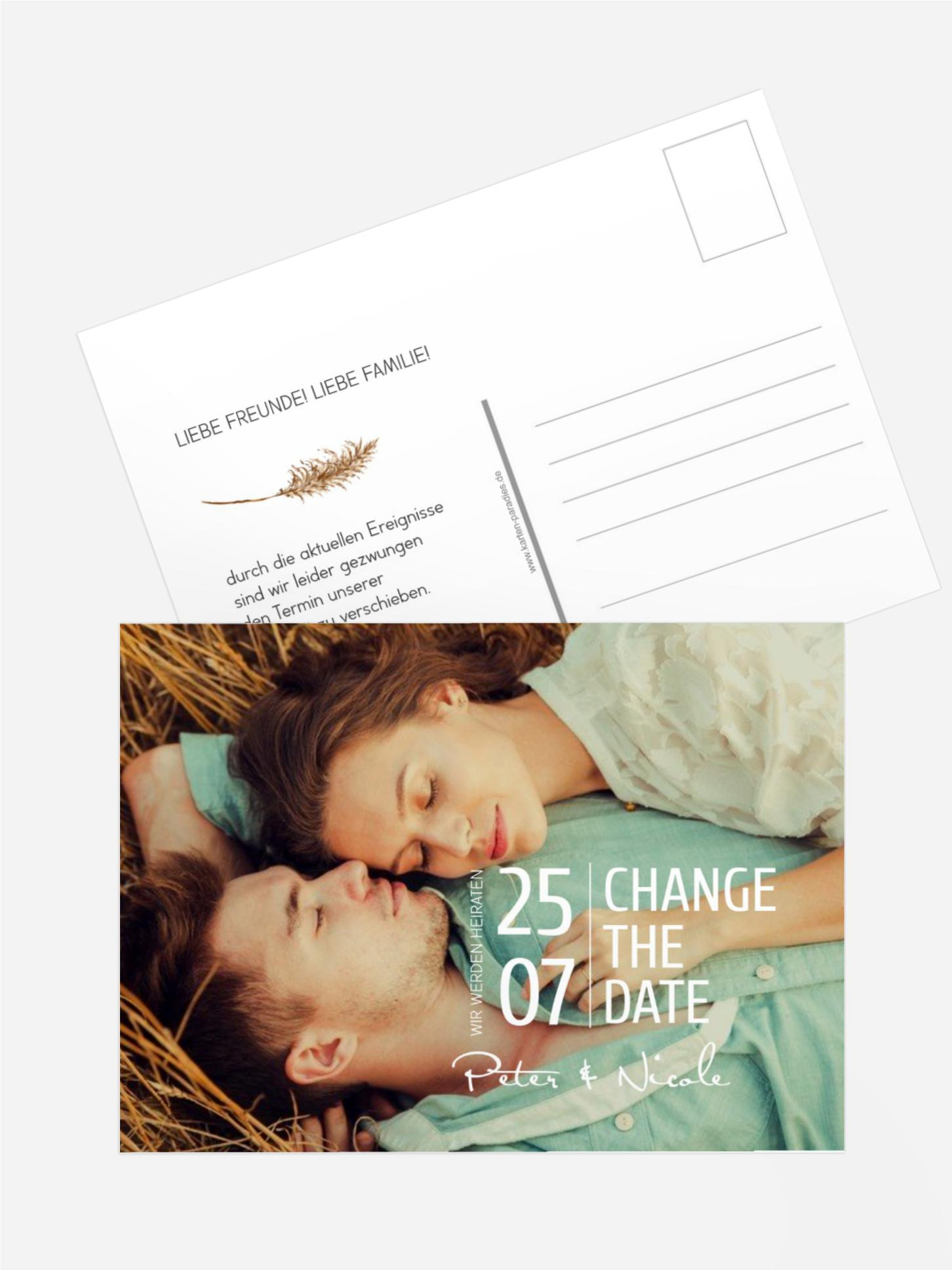 Change The Date Kornfeldliebe