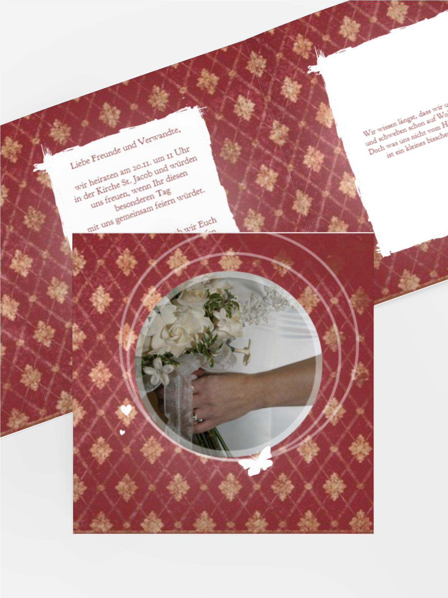 Einladungskarte 3 Liebesbündnis