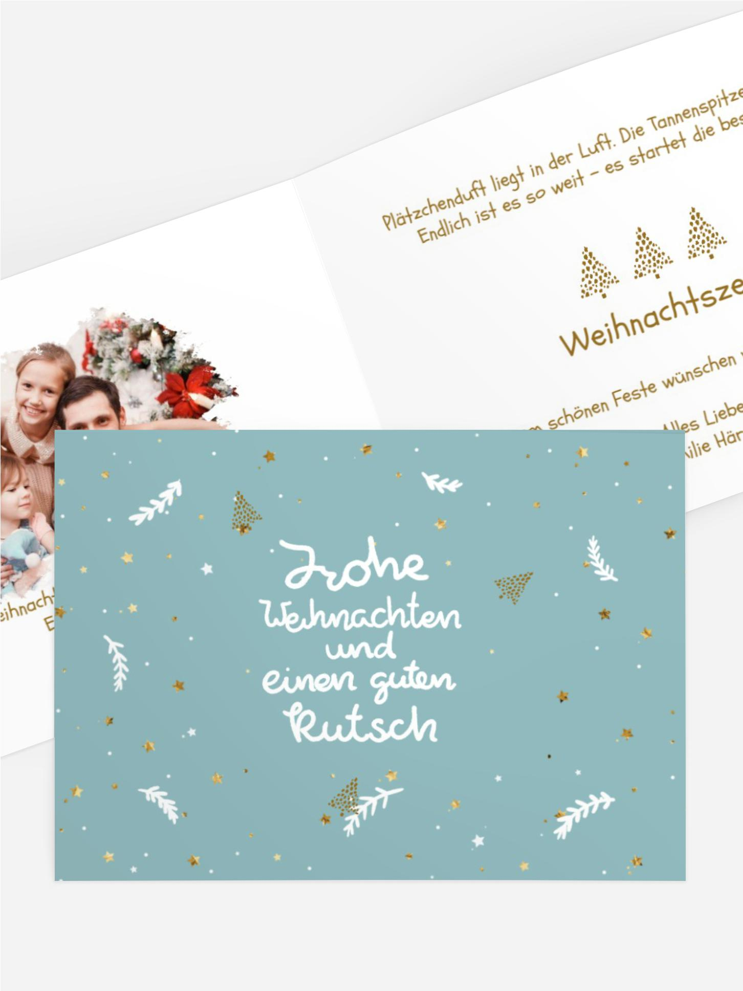 Grußkarte Weihnachten Weihnachtswunder