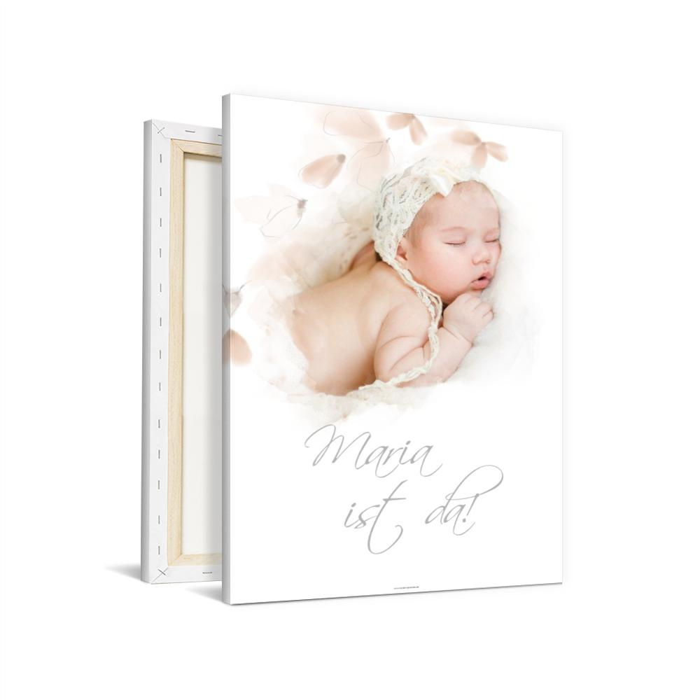 Wandbilder Baby Blumenhauch