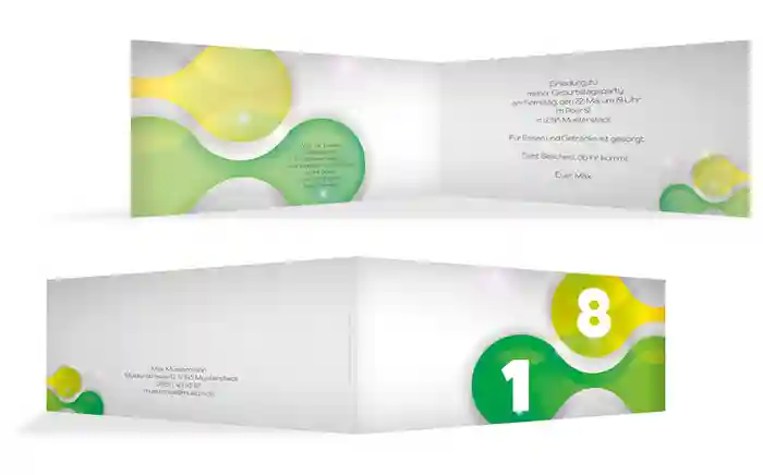 Geburtstagskarte Highlight 18