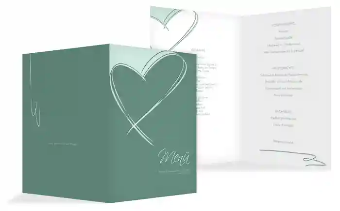 Menükarte Doppelherz