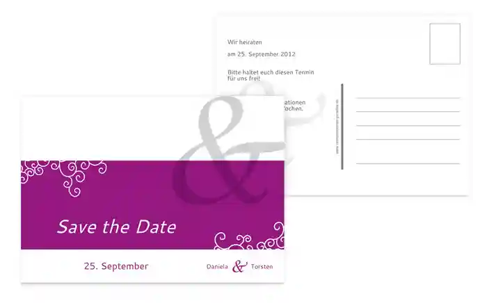 Save the Date Band der Liebe