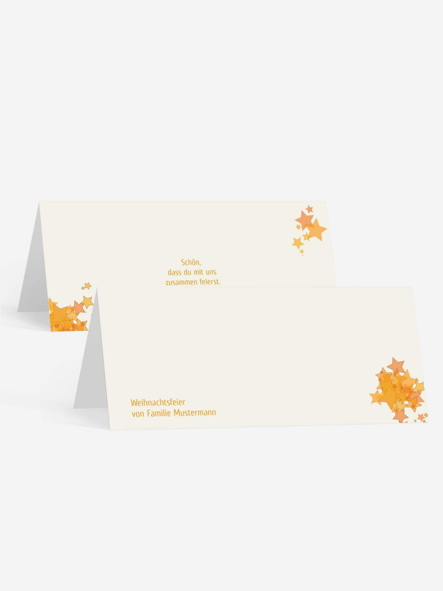 Weihnachts Tischkarte Designerbaum