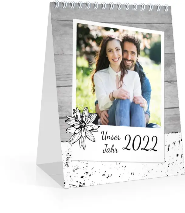 Wochen-Tischkalender Schnappschuss