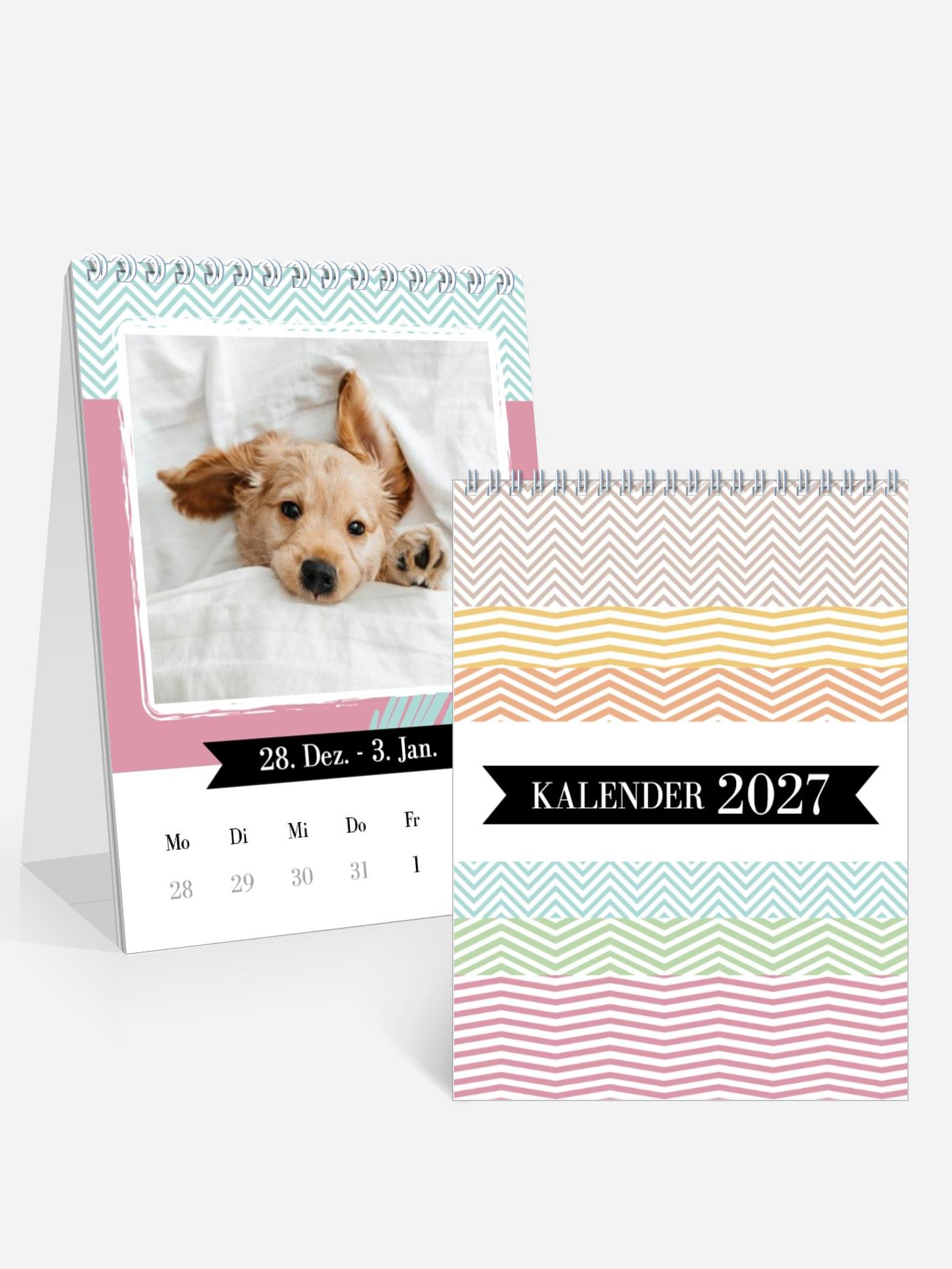 Tischkalender Kunterbunt | Woche Tischkalender Kunterbunt | Woche