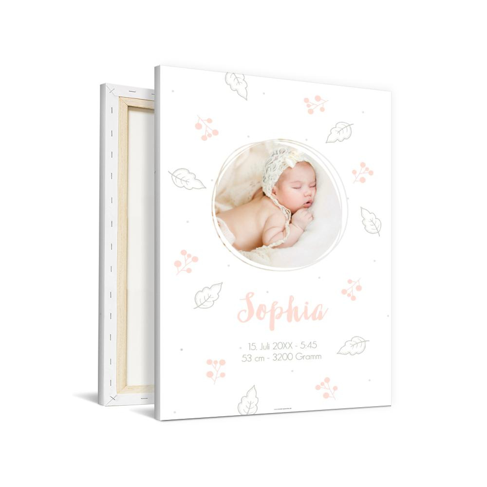 Wandbilder Baby Wildblumenwiese