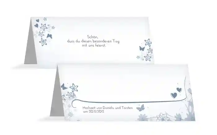 Tischkarte Liebeserfüllung