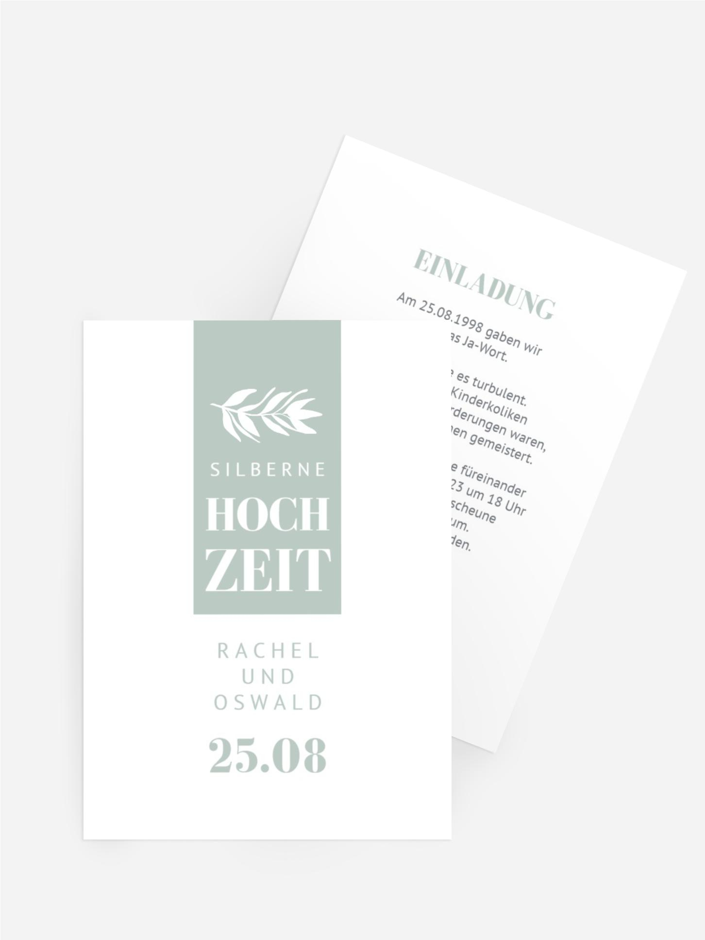 Hochzeitsjubiläen Gewächs