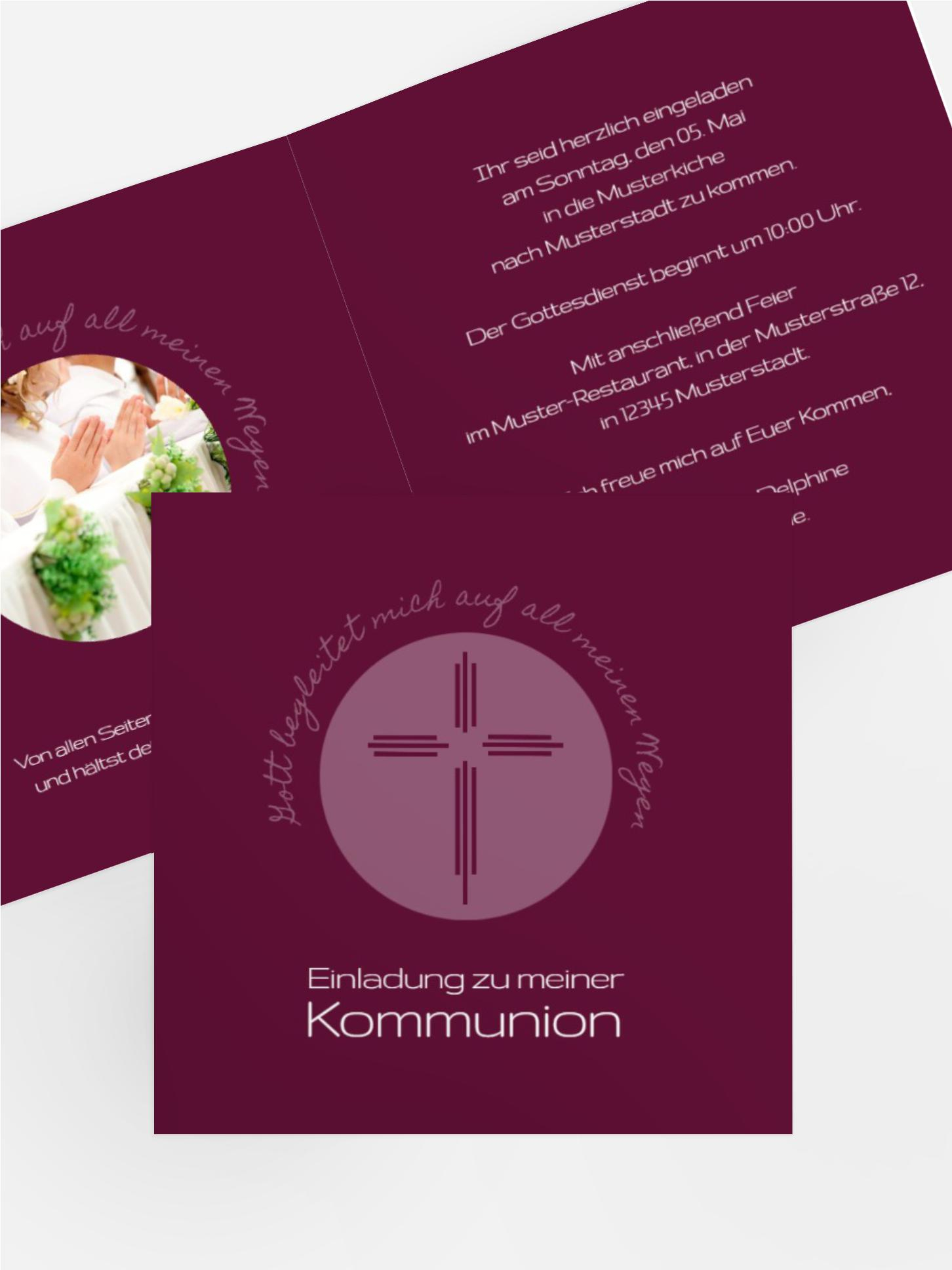 Kommunionseinladung Gottes Wege