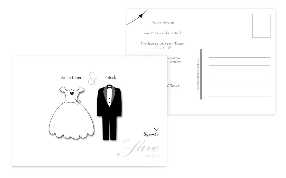 Save the Date dress_and_suit Save the Date dress_and_suit