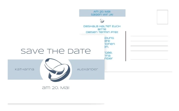 Save the Date Ringeband