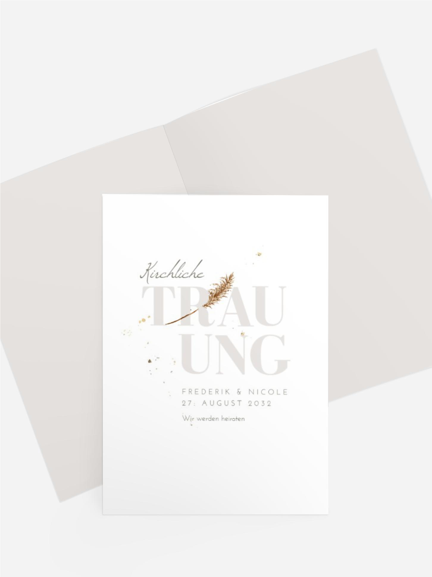 Kirchenheft Zugefächert