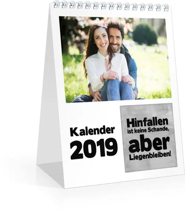 Monats-Tischkalender Anregung
