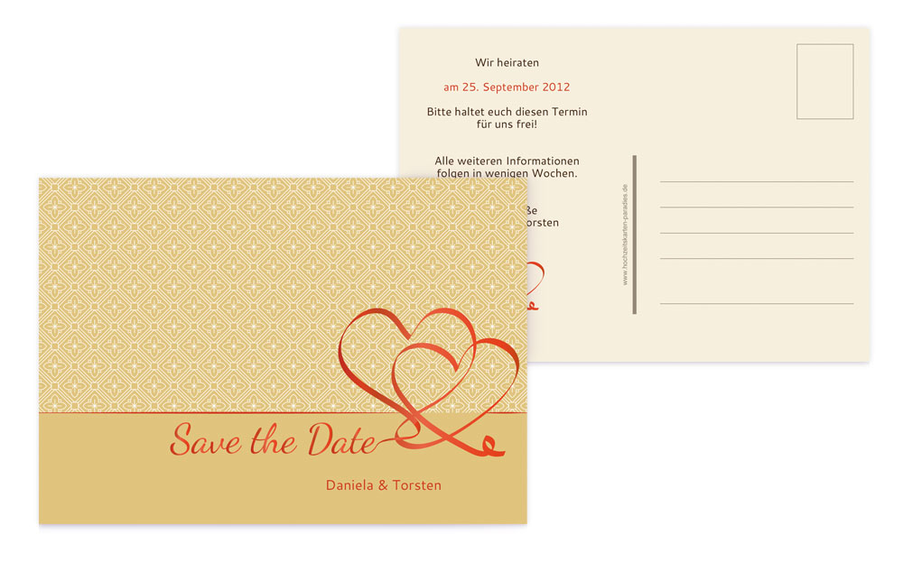 Save the Date Turteltäubchen Save the Date Turteltäubchen