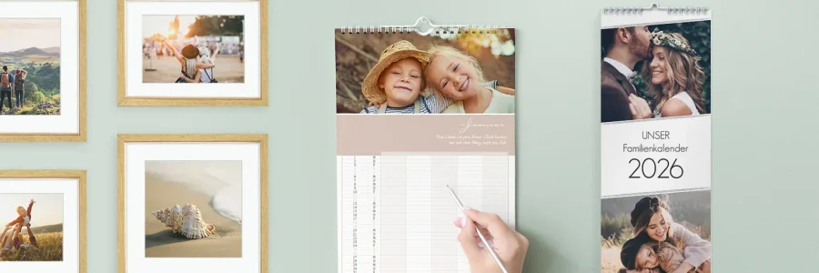 Familienplaner 2026 selbst gestalten