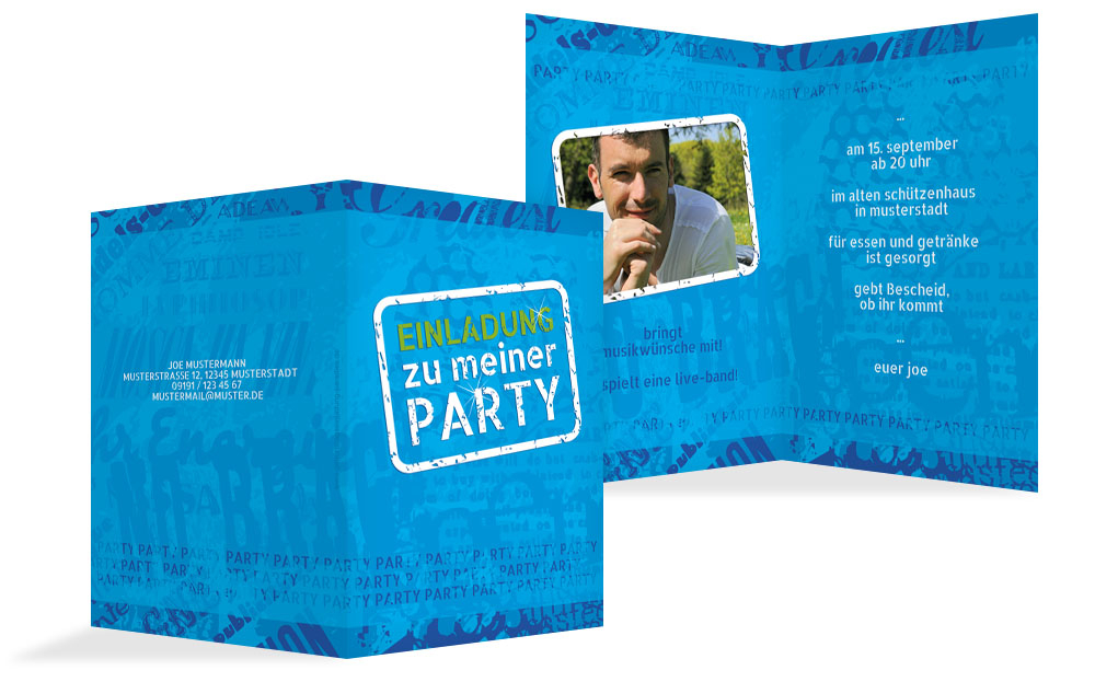 Einladungskarte Geburtstag Party Foto Einladungskarte Geburtstag Party Foto