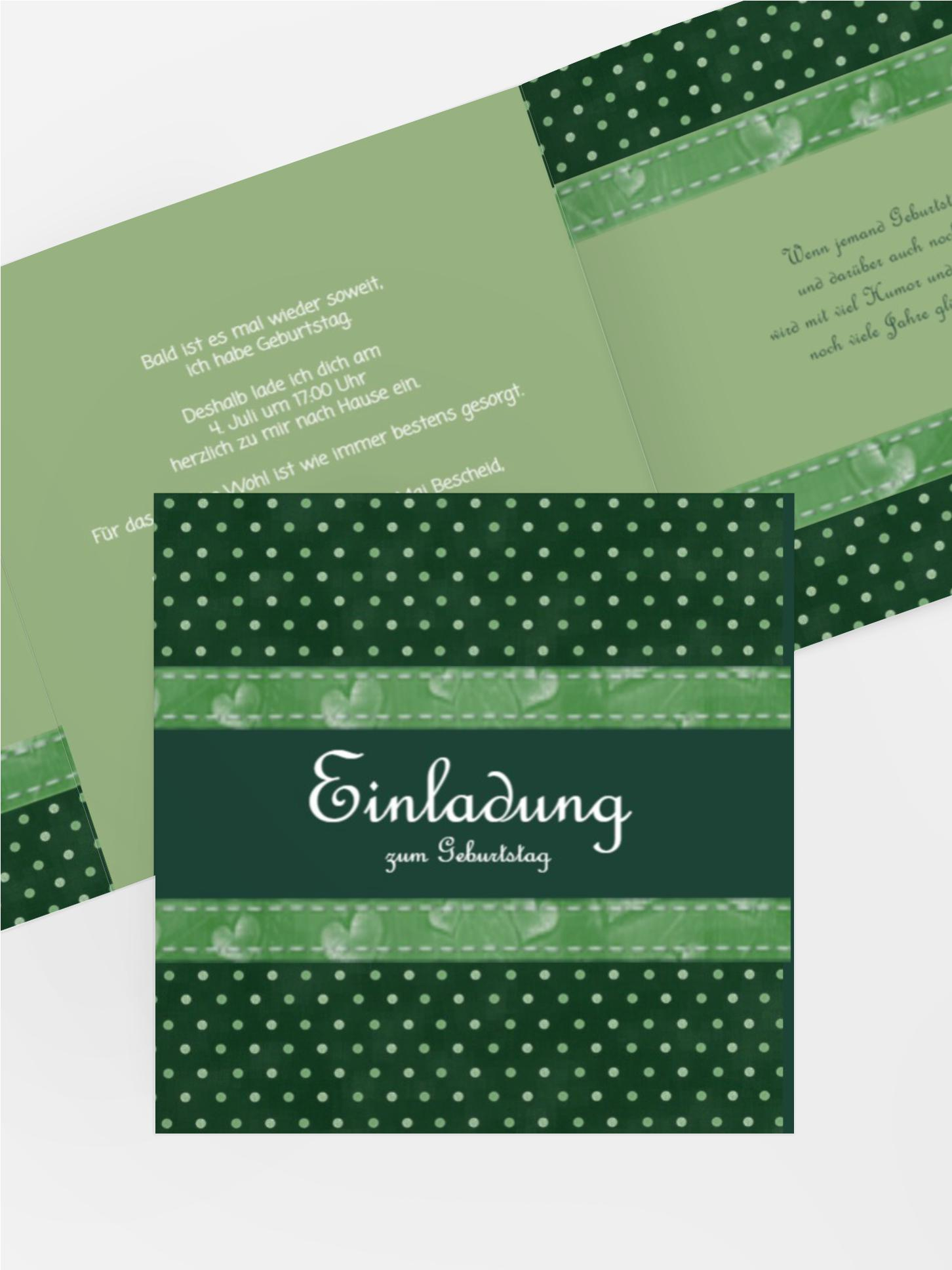 Geburtstagseinladung Harmonie