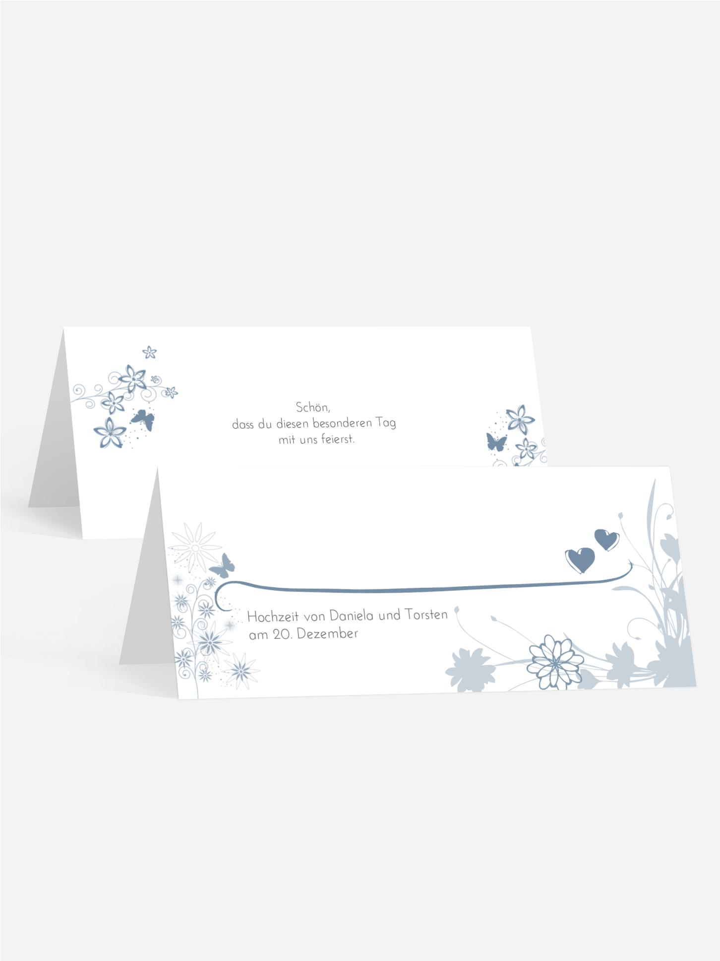 Tischkarte Liebeserfüllung