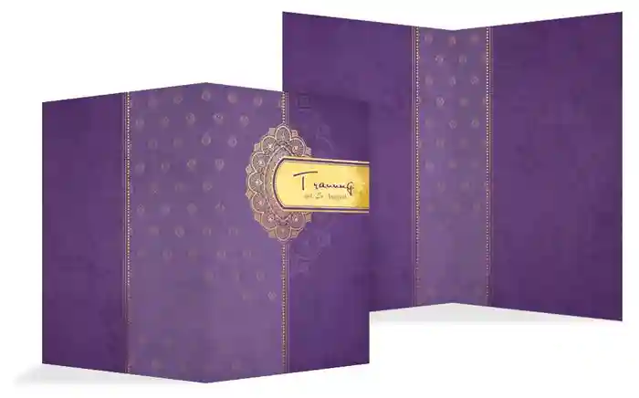 Kirchenheft Umschlag zur Hochzeit Mumbai