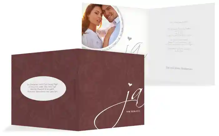 Einladungskarte Traumhochzeit