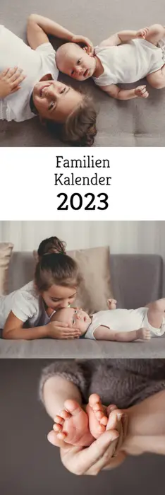 Familienkalender Blanko