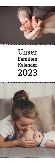 Familienkalender Bordüre