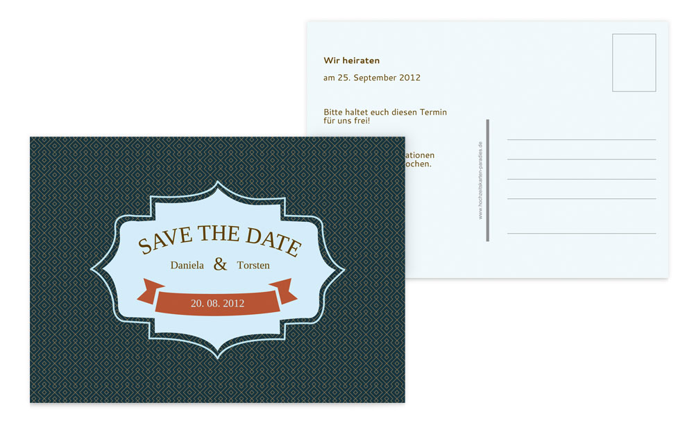 Save the Date Harmonie Save the Date Harmonie