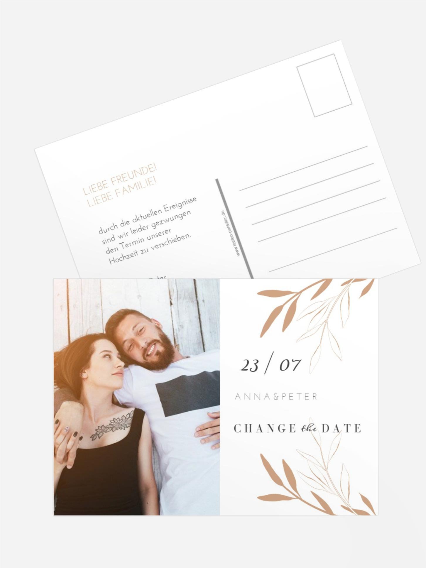 Change The Date Unzertrennlich