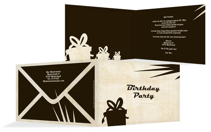 Geburtstagseinladung Country Flair