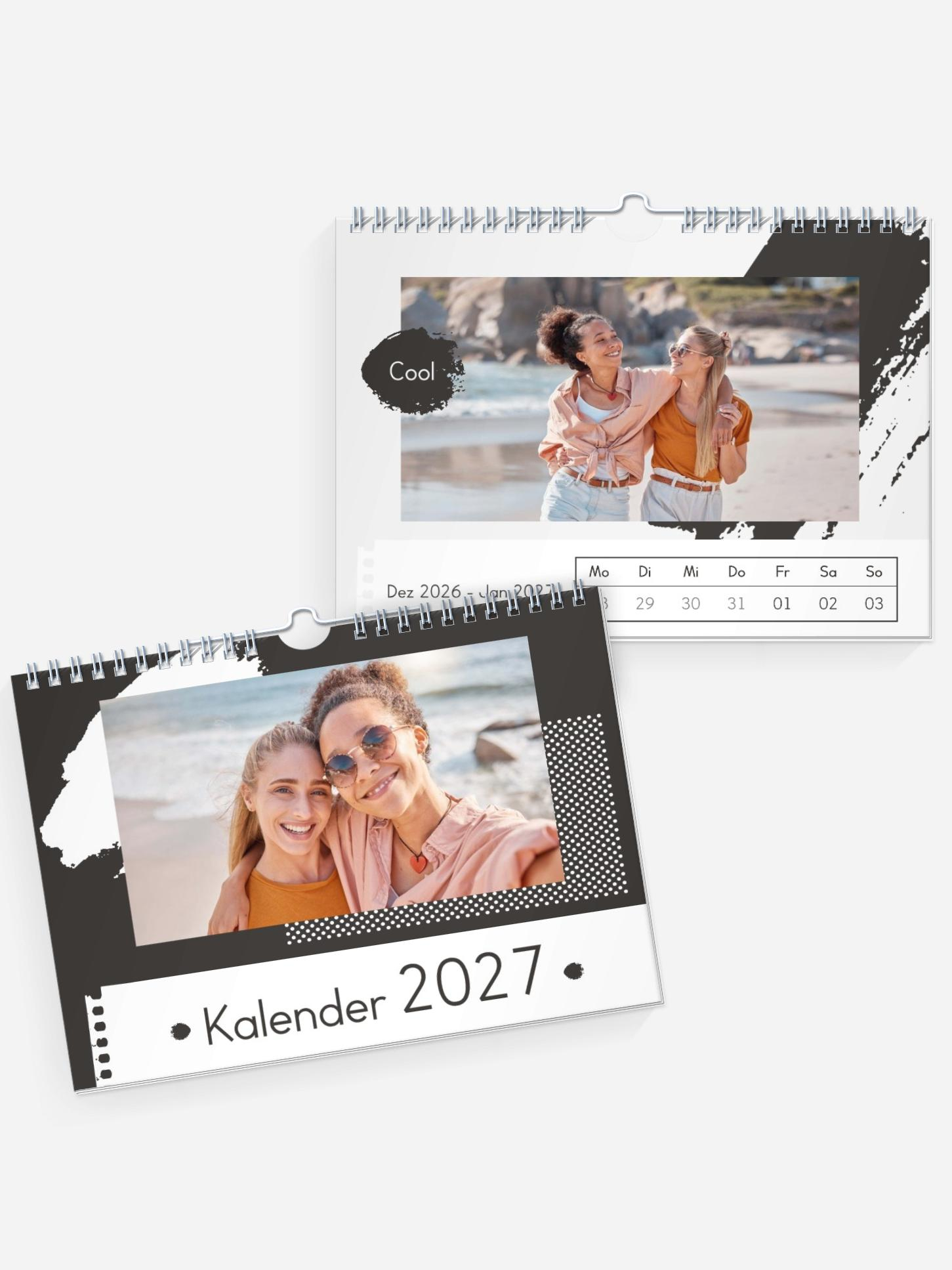 Wochen-Wandkalender Trendig