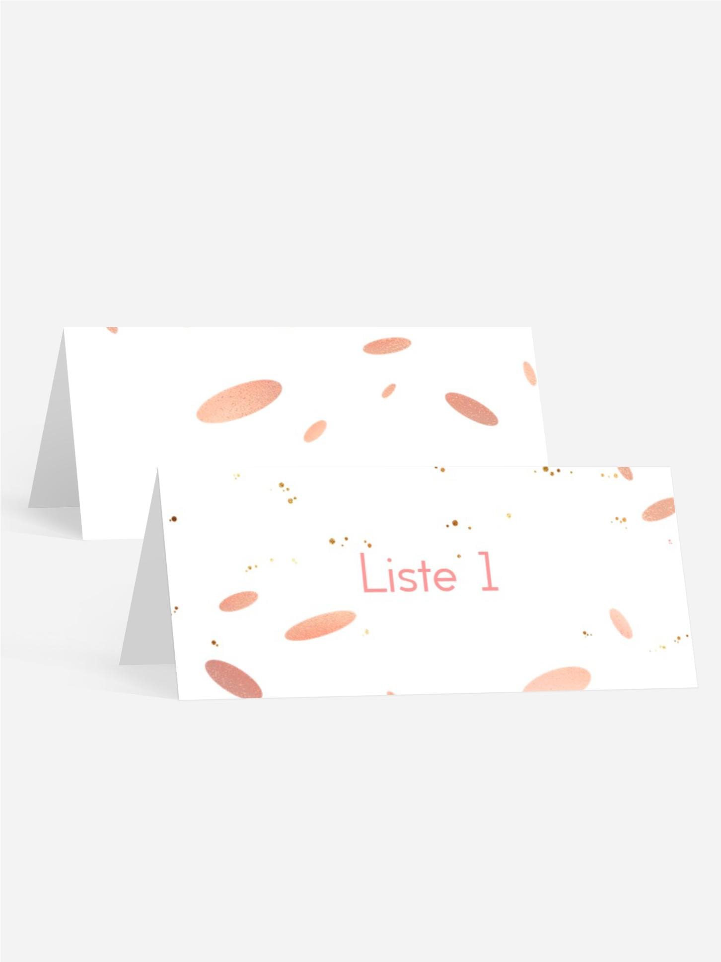 Tischkarte Geburtstag Donut