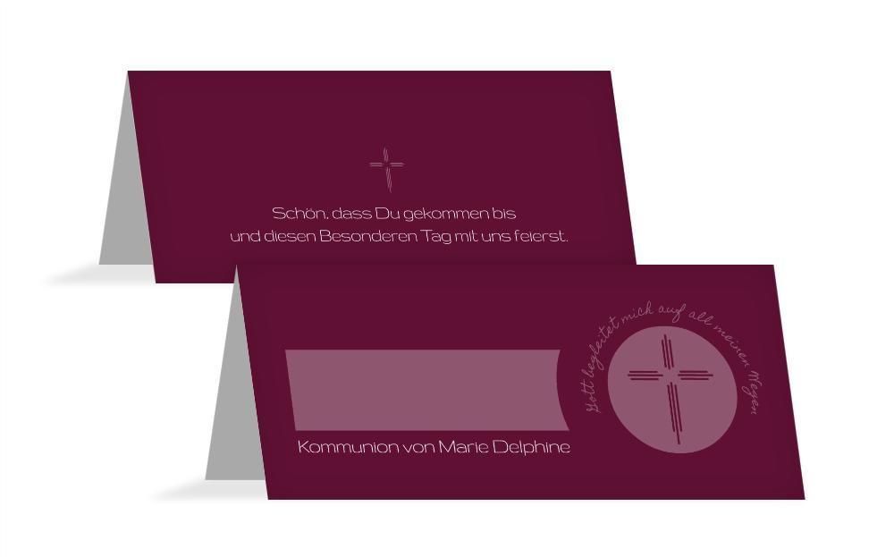 Tischkarte Kommunion Gottes Wege Tischkarte Kommunion Gottes Wege