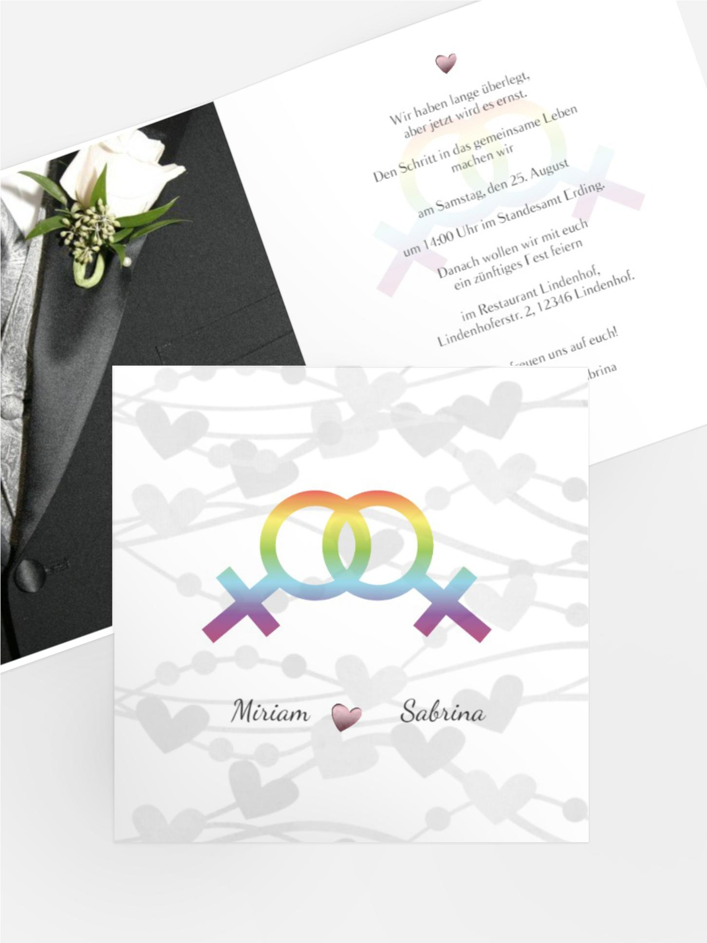 Einladung Im Zeichen der Liebe - Frauen