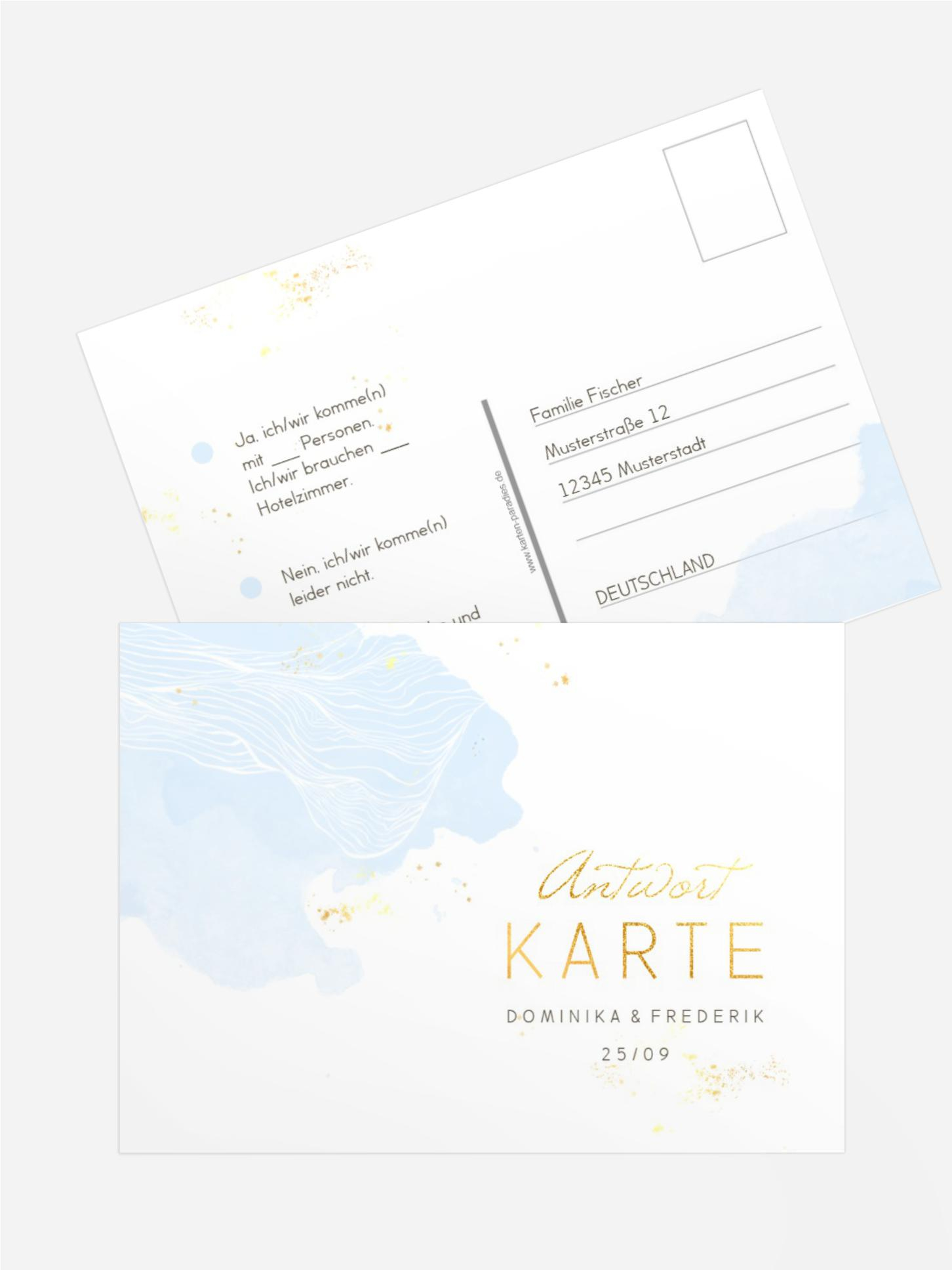 Antwortkarte Sommerfeeling