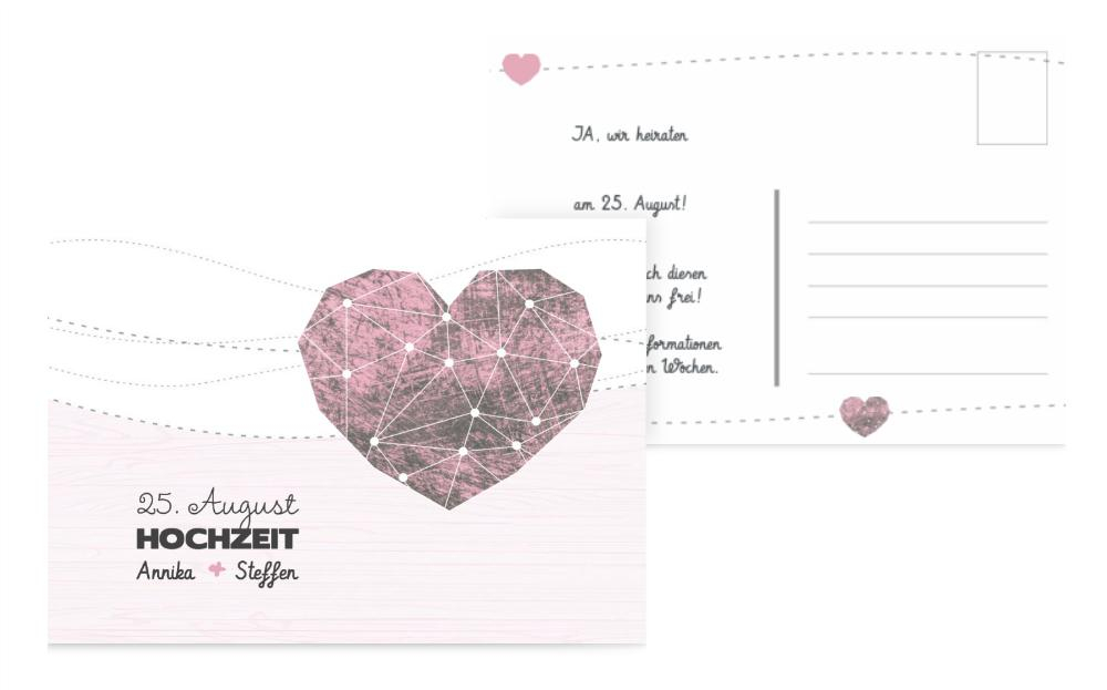 Save the Date Karte Sternenbild Save the Date Karte Sternenbild